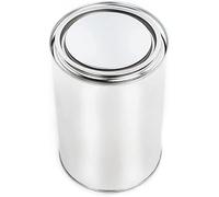 BenBow boîte en fer blanc 4x 1000 ml avec capot à enfoncer - hermétique, opaque, vide, ronde - récipient de rangement