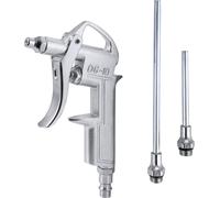 Benbow DG-10 10x pistolet à air comprimé, buse 80+140mm, set de 12 pces, pistolet de nettoyage, soufflage à sec long