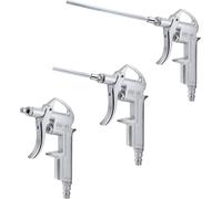 Benbow DG-10 3x pistolet à air comprimé, buse 20+60+120mm, set de 5 pièces, pistolet de nettoyage, de soufflage à sec long