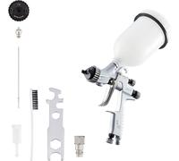 Benbow pistolet à peinture PK70, set de 4 pièces, HVLP, buse 1,3+2,0mm dans le set, réservoir 600ml, pression 2,5 Bar