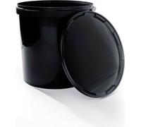 BenBow Seau avec couvercle 30L Quantité : 10 pcs, noir Certifié BSR, étanche à l'air, convient pour les aliments, certifié BRC, anti-fuite
