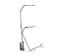 Benbow Support Pour Pistolet Et Tamis De Peinture 37 X 8,5 X 20 Cm Support De Pistolet De Peinture, Support De Peinture Tournant, Tréteau De Peinture, Galvanisé, Peinture