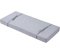 Bench Cushion Indoor Outdoor Non-Slip Rectangular Seat Cushion Pad for Garden Bench Patio Furniture Deck Chair Swing Sofa Window Seat Removable Zipper Cover Linen Fabric(Light Grey,56X18X2IN)