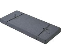 Bench Cushion Indoor Outdoor Non-Slip Rectangular Seat Cushion Pad for Garden Bench Patio Furniture Deck Chair Swing Sofa Window Seat Removable Zipper Cover Linen Fabric(Dark Grey,48X14X2IN)