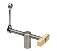 Bench Dog Clamp - Clip de positionnement réglable de 19 mm pour le travail du bois, support de bureau pour étau | Aide à la fixation d'étagère stable pour établi pour établi Fraises de trou pour chien