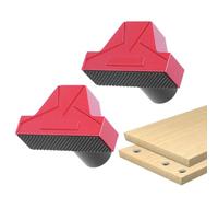 Bench Dogs - 2 Piece Bench Dog Clip | Non-Slip Tools Accessories Stopper | Woodworking Table Tenon Limit Block for Woodworking Workshop Furniture-Making Crafts Home Workshop DIY
