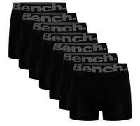 Bench,Everyday Essentials Lot de boxers en jersey de coton respirant pour homme, coupe classique, lot de 7, 9 et 10 boxers décontractés, coffret cadeau, S, M, XXL, Suttonia Lot de 7 cartouches Noir