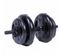 Bench Kit d'haltères avec poids en ciment 10kg BS2314 Taille :taille unique