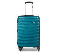 Bench Paris 4 roues Valise cabine M 66 cm avec soufflet d'extension bleu pétrole