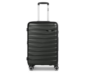 Bench Paris 4 roues Valise cabine M 66 cm avec soufflet d'extension noir