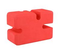 Bench Press Block Gym Board Fitness Trainer pour haltérophilie bodybuilding S Rouge