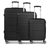 Bench Seattle 4 roulettes Set de valises 3 pièces noir