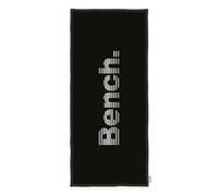 Bench Serviette de Place et de Sauna, Modern Opposite, 80 x 180 cm, 100% Coton, Velours, avec Accroche, Couleur : Noir, Réf. : 6112605537