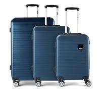 Bench Voyage 4 roues Set de valises 3 pièces bleu