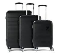 Bench Voyage 4 roues Set de valises 3 pièces noir