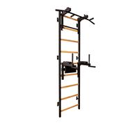 Benchk 732b espalier bois métal noir