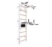 Benchk 732w espalier bois métal blanc