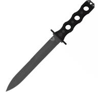 Benchmade SOCP CPM-3V Dague à Double Tranchant Noire G10 185BK
