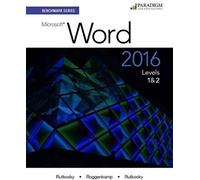 Benchmark Series Microsoft Word 2016 Levels 1 and 2 by Ian Rutkosky Ian Rutkosky (Auteur)