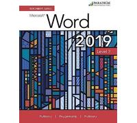 Benchmark Series: Microsoft Word 2019 Level 3