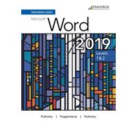Benchmark Series Microsoft Word 2019 Levels 12 by Ian Rutkosky Ian Rutkosky (Auteur)