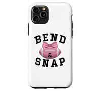 Bend and Snap Football Game Day Coquette Pink Football Bow Coque pour iPhone 11 Pro