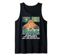 Bend Oregon Retro-Vintage Montagnes & Bière pour les amoureux de la nature Débardeur