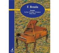 Benda Franz - Sonate en Mib Majeur --- Piano à 4 mains
