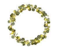 Bendable Christmas Flower Vine Garland | Hangable Flower Vine Garland for Christmas, Wreath Decoration For Window, Fence, Porch, Arch, Nappe, Fireplace, Classroom, Party, Birthday, Holiday Decor