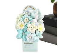 Bendable Pipe Cleaner - Handcraft Flower Kit, Flexible Pipe Cleaners With Colorful Material, Creative Craft Set, Art Supply, Craft Tool For Bouquet Mother's Arts Crafts School Home Wedding Project