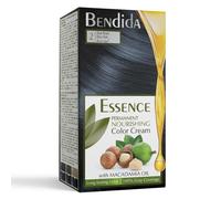 Bendida Coloration Permanente 120 ml à l’huile de macadamia et oxydant à 6% | Couverture 100% des cheveux blancs & brillance longue durée | Coffret avec crème colorante (2 bleu)