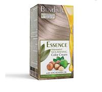 Bendida Coloration Permanente 120 ml à l’huile de macadamia et oxydant à 6% | Couverture 100% des cheveux blancs & brillance longue durée | Coffret avec crème colorante (9.21 Blond foncé perlé)