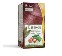 Bendida Coloration Permanente 120 ml à l’huile de macadamia et oxydant à 6% | Couverture 100% des cheveux blancs & brillance longue durée | Coffret avec crème colorante (6.66 Rubis)