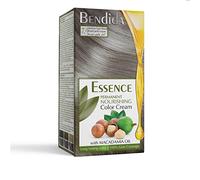 Bendida Coloration Permanente 120 ml à l’huile de macadamia et oxydant à 6% | Couverture 100% des cheveux blancs & brillance longue durée | Coffret avec crème colorante (7.2 Blond moyen perlé)
