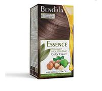 Bendida Coloration Permanente 120 ml à l’huile de macadamia et oxydant à 6% | Couverture 100% des cheveux blancs & brillance longue durée | Coffret avec crème colorante (6.7 Café au chocolat)