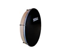 Bendir Professionnel Cadre en Bois de Charme 46 cm Accordable de l'Extérieur avec Housse Incluse Instrument de Percussion Traditionnel Turc