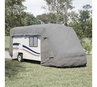 Bendmaxx Housse de protection pour camping-car - Gris - 730 x 235 x 275 cm - Tissu non tissé - Bâche de protection pour véhicule - Housse de protection pour voiture - Garage entier - Demi-garage