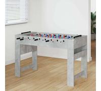 Bendmaxx Table de baby-foot blanche en bois x 60,5 x avec poignées et barres stables pour intérieur, loisirs, salle de loisirs, bureau, salle de fête avec pied robuste et compteur de buts