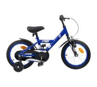 Bendmaxx Vélo pour enfant de 2 à 4 ans avec cadre en acier, guidon et selle réglables, garde-boue, sonnette, frein à rétropédalage, idéal pour le parc, la vie quotidienne, les loisirs, la mobilité, le