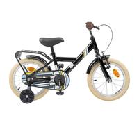 Bendmaxx Vélo pour enfant de 2 à 4 ans avec guidon et siège réglables, cadre en acier, garde-boue, sonnette, frein, vélo léger pour les loisirs, le parc, la forêt et la vie quotidienne