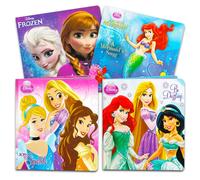 Bendon Disney Frozen Princess Ensemble de livres de contes avec Anna Elsa Belle Ariel Cendrillon et plus encore