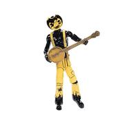 Bendy and the Ink Machine | Figurine Articulée Sammy Lawrence | 12,7 Cm | Comprend Un Banjo + Porte Arrière-Fond et Socle | Licence Officielle | Gamme de Jouet à Collectionner | Idée Cadeau 14 Ans+