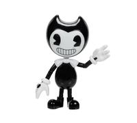 Bendy & The Ink Machine | Figurine Articulée Bendy avec Accessoires | 12,7 cm | Inclus Cheval à Bascule et Projecteur Cartoon | Licence Officielle | Jouet à Collectionner | Idée Cadeau Ados 14 Ans +