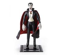 BendyFigs Dracula by The Noble Collection - Officially Licensed 19cm Count Dracula Bendable Toy Posable Collectable Doll Figures with Stand - for Kids & Adults