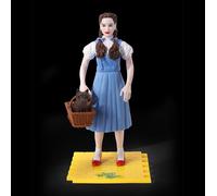 The Noble Collection – Figurine flexible Dorothy (Le Magicien d'Oz) 19 cm avec Toto – Multicolore