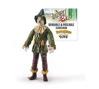 The Noble Collection - Figurine BendyFigs Oz Épouvantail flexible 19 cm multicolore (avec diplôme)