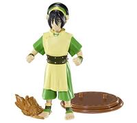 Bendyfigs – Figurine de collection – Avatar Toph – 17 cm, pliable, avec support et mini accessoire