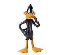 BendyFigs The Noble Collection Looney Tunes Mini Daffy Duck - 4.5in (11.5cm) Noble Toys Miniature Bendable Figure Posable Doll Figures