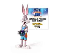 BendyFigs The Noble Collection Space Jam 2: A New Legacy Bugs Bunny - 7.5in (19cm) Noble Toys Bendable Figure Posable Collectible Doll Figures with Stand