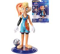 BendyFigs The Noble Collection Space Jam 2: A New Legacy Lola Bunny - 7.5in (19cm) Noble Toys Bendable Figure Posable Collectible Doll Figures with Stand